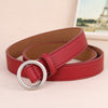 A8 round buckle red / 100cm