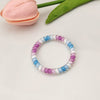 Thin jelly telephone cord-purple