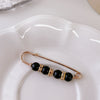 3# medium black bead + drill