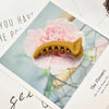 Ginger vertical clip 8 cm