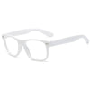 White frame (no lens)