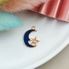Moon with stars