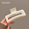 Milk white frosted square (about 13cm)