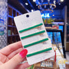 Y4 green hairpin set of 4