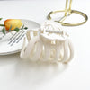 Frosted milky white / plastic/resin
