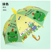 Green frog m / black plastic umbrella