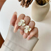 M1248【white flower】