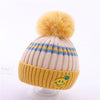 Yellow - [smiley knitting] fleece / 6-36 months [elastic]