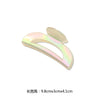 Ab color half moon clip