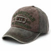 49nys84 washed baseball cap - coffee / adjustable