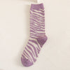 Purple zebra print / one size fits all