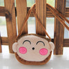 Messenger bag - big face monkey