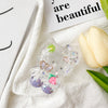 Kt cat stand - sequin daisy strawberry butterfly - purple butterfly