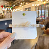 35#ball ball pearl hairpin@