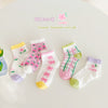 1435 summer reverie card stockings / s (recommended foot length 12-15cm) about 1-3 years old