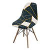 Geometry 7 / eames seashell chair cover