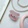 Transparent bracket- flesh puppy bear head