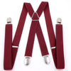 2.5 wine red four clips