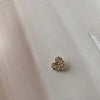 1#【love fold gold】 / 12mm【weight 0.93g】