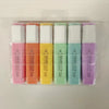 6 colors - warm and elegant / oblique head