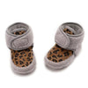Gray leopard print zy2007**~@ / inner length 11cm (0-3 months baby