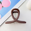 8cm cross-frosted mocha / ps/abs/pc