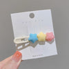 1# cream three-color five-pointed star