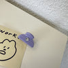 A diamond - purple small clip