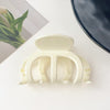 10cm pumpkin - bright milky white / plastic/resin