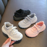 Clearance Children's Sports Shoes 2022 Spring and Autumn Boys Socks Shoes Fly Woven Breathable Girls Casual Net Shoes Baby Shoes