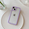 Purple english-transparent acrylic / iphone11