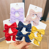 Children's hairpin bow headdress new little girl hair accessories summer girls net red clip baby hairpin wholesale