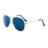 Gold frame blue mercury