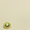 1#【virtual rough edge wave surface imitation gold】 / 15mm