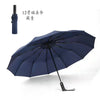 Black handle 12 bones navy blue touch weave