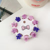 10 card packs - small flower purple / plastic/resin