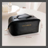 Black / pu makeup bag
