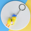 Yellow crooked duck