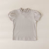 313 apricot gray top / 80 cm