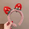 Strawberry headband pink