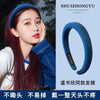 Thin blue headband