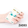 Z/a-0593 / nail sticker + nacho