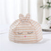 Squinting bunny-orange / 0-6 months - one size fits all