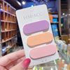 I10 hair clip 3 pieces mixed color