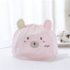 Two-color ear bear - pink / 0-6 months - one size fits all