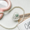 Special-shaped ring bracket-retro green system-green spot love