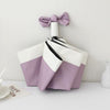 Purple and white stitching - automatic 98cm