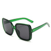 Green frame black gray film