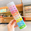 2#candy color - square hollow 10 packs