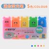 5 colors / oblique head